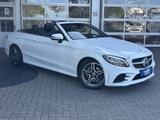 Mercedes-Benz C 180 Cabrio 9G AMG-LINE LEDER+Alcantra aus 2.Hd - Mercedes-Benz C-Klasse Gebrauchtwagen