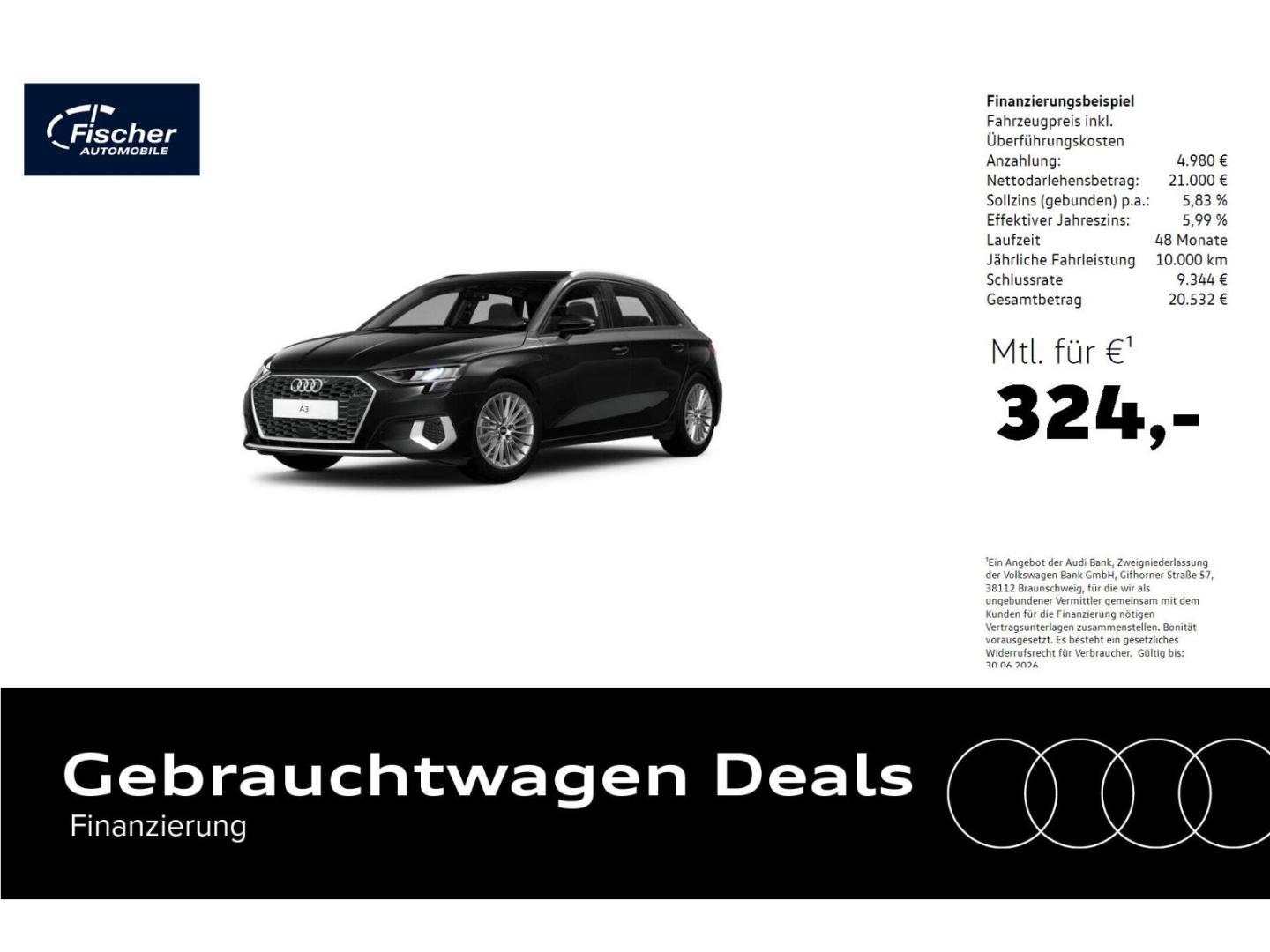 Audi A3 Sportback 35 TFSI Advanced