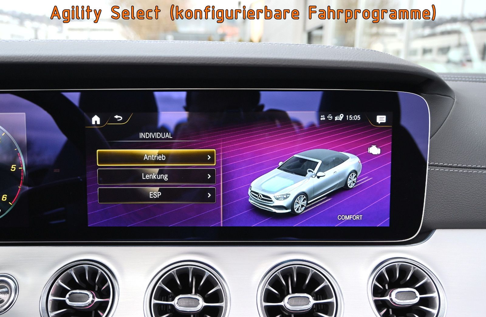 Fahrzeugabbildung Mercedes-Benz E 220 d Cabrio 2x AMG °ACC°STANDHEIZUNG°8-FACH°