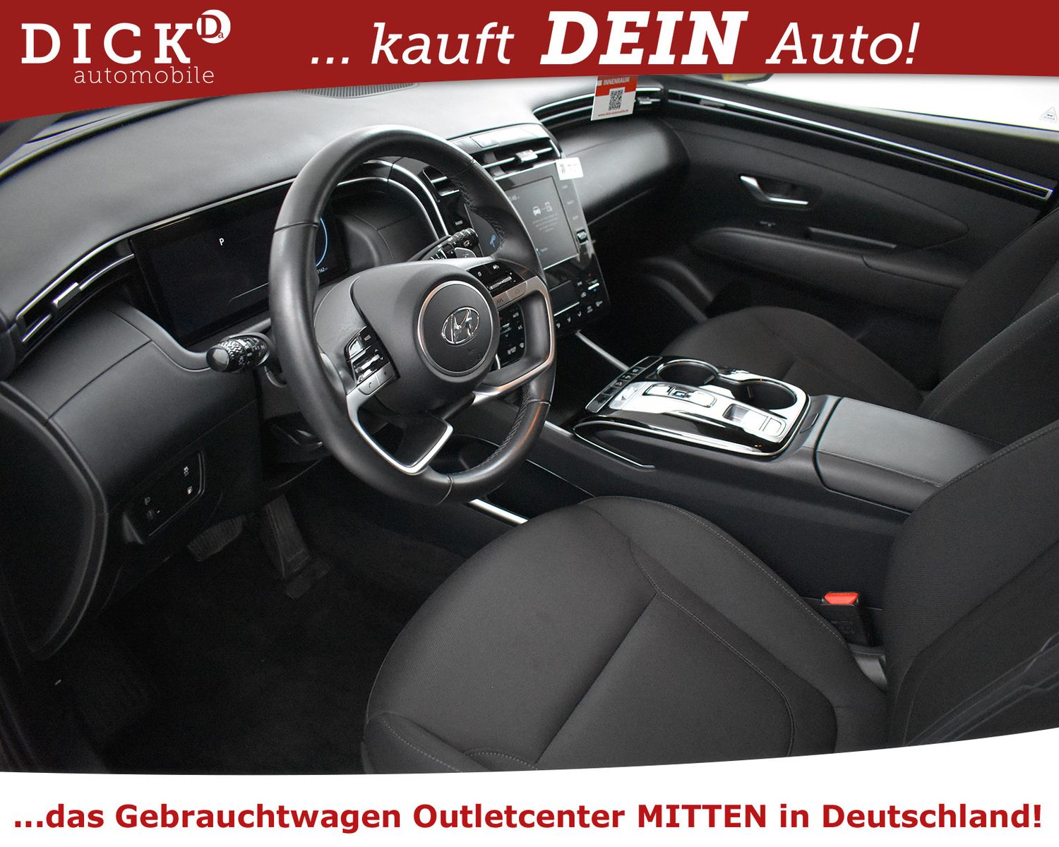 HYUNDAI Tucson 1.6 T Hyb 4WD >KAMERA+AHK+VIRTU+DAB+19" - Image 10