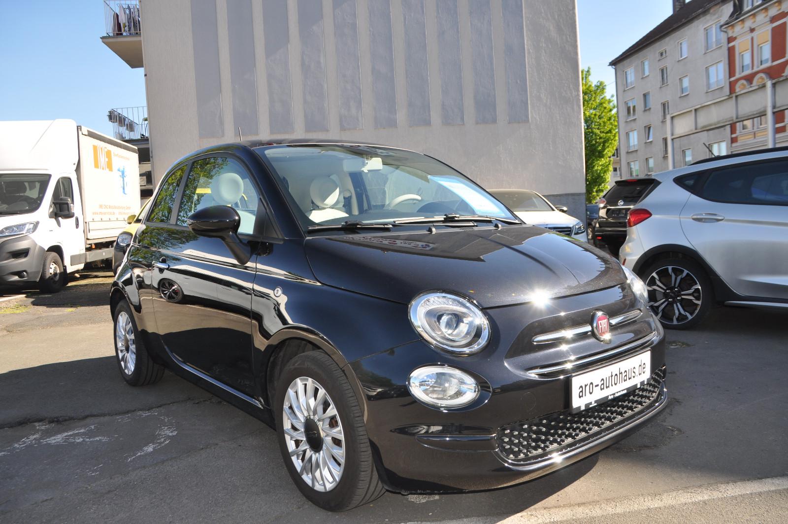 Fiat 500 Lounge-Panorama-Dach-