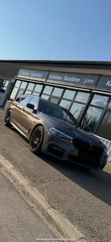 BMW 530d Touring A - - : Beige, Vollleder, Kombi