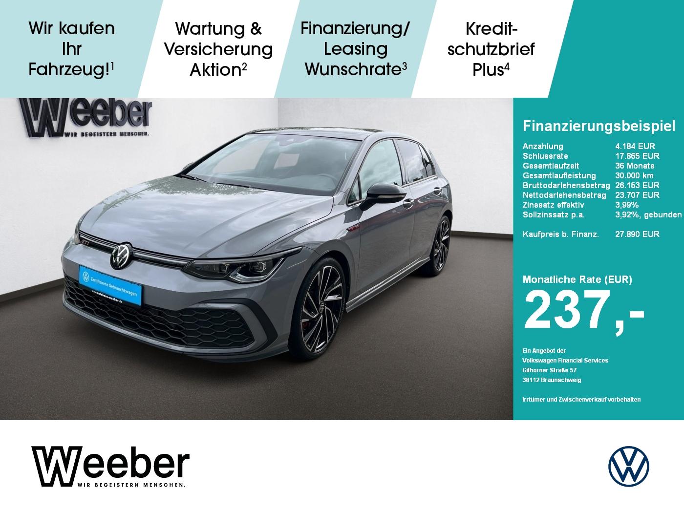 Volkswagen Golf GTI *BLACKSTYLE*19ZOLL*PANO*AHK*KEYLESS*APP