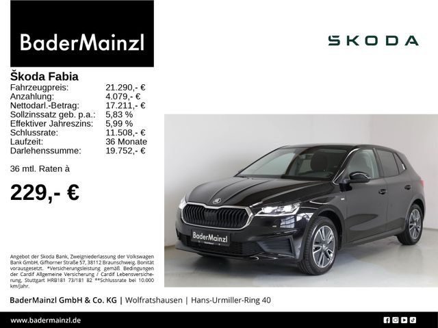 Skoda Fabia 1.0 TSI DSG Tour PDC Virtual LED Kam. SHZ