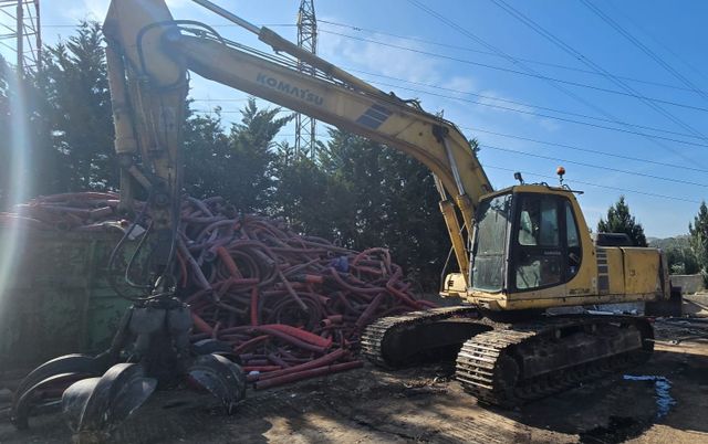 Komatsu PC240NLC-6K/ACTIVE/CUMMINS/GREIFER+SCHAUFEL/1998