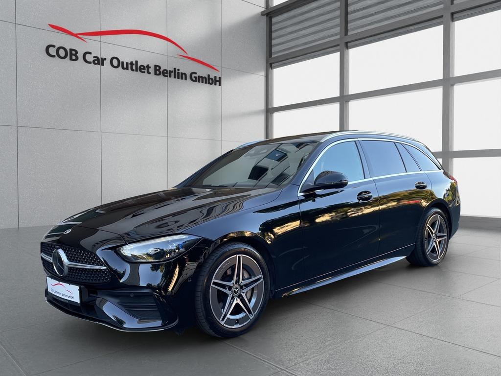 MercedesBenz C 220 d T AMG Digital Distr AHK Fahrpaket Pano 2023