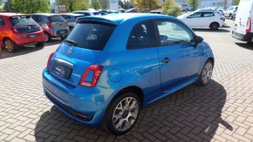 Fiat 500 Sport 1.0 GSE Mild Hybrid Citypaket, Panoram