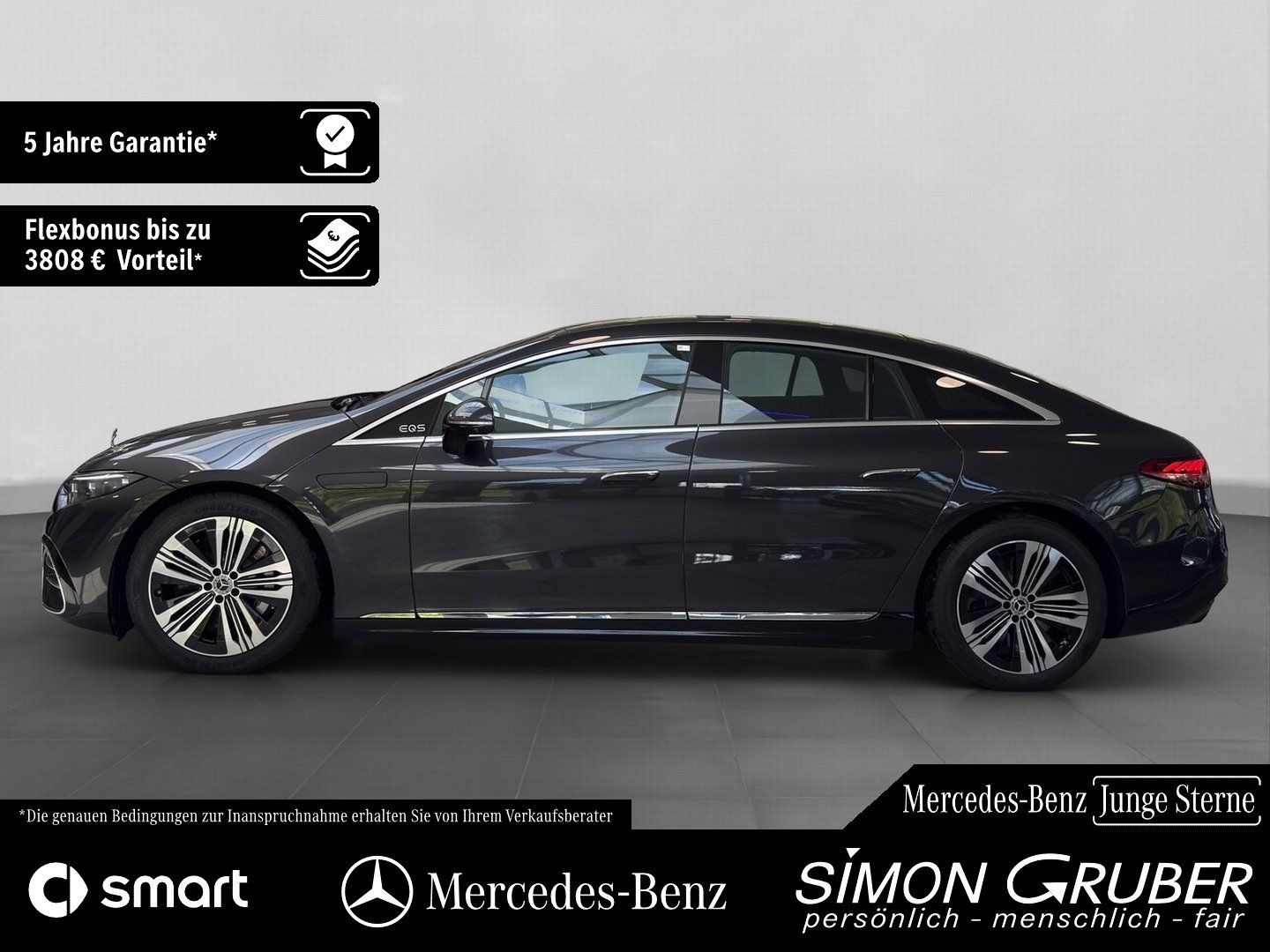 Fahrzeugabbildung Mercedes-Benz EQS 450 4M AMG Elec. Art Hyperscreen HAL Mod2026