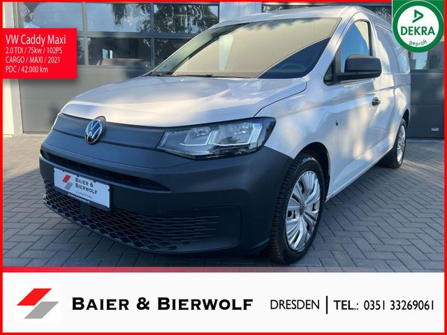 Volkswagen Caddy Maxi Cargo 1. Hand 102PS PDC 2021