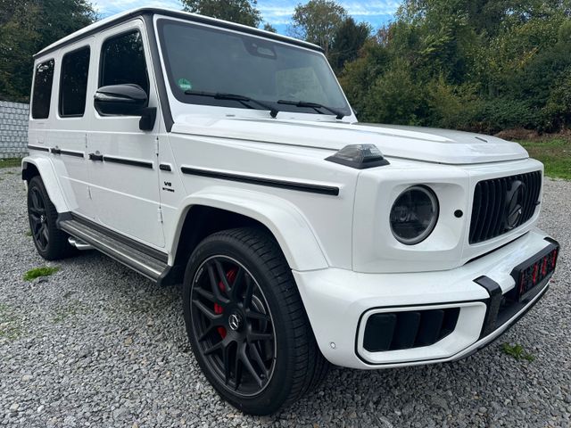 Mercedes-Benz G 63 AMG **POLAR WHITE-RED*A22*CARBON*FOND TV**