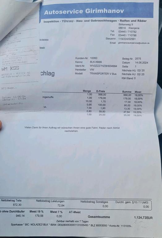 Volkswagen T5 Caravelle