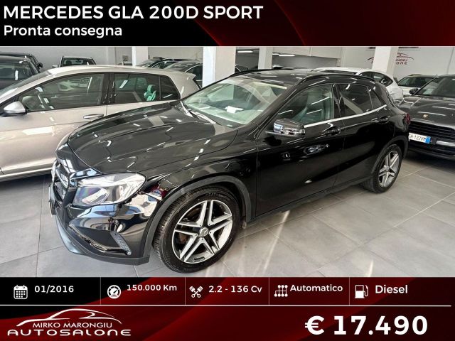Mercedes-Benz Mercedes-benz GLA 200 d Sport FINANZIABILE