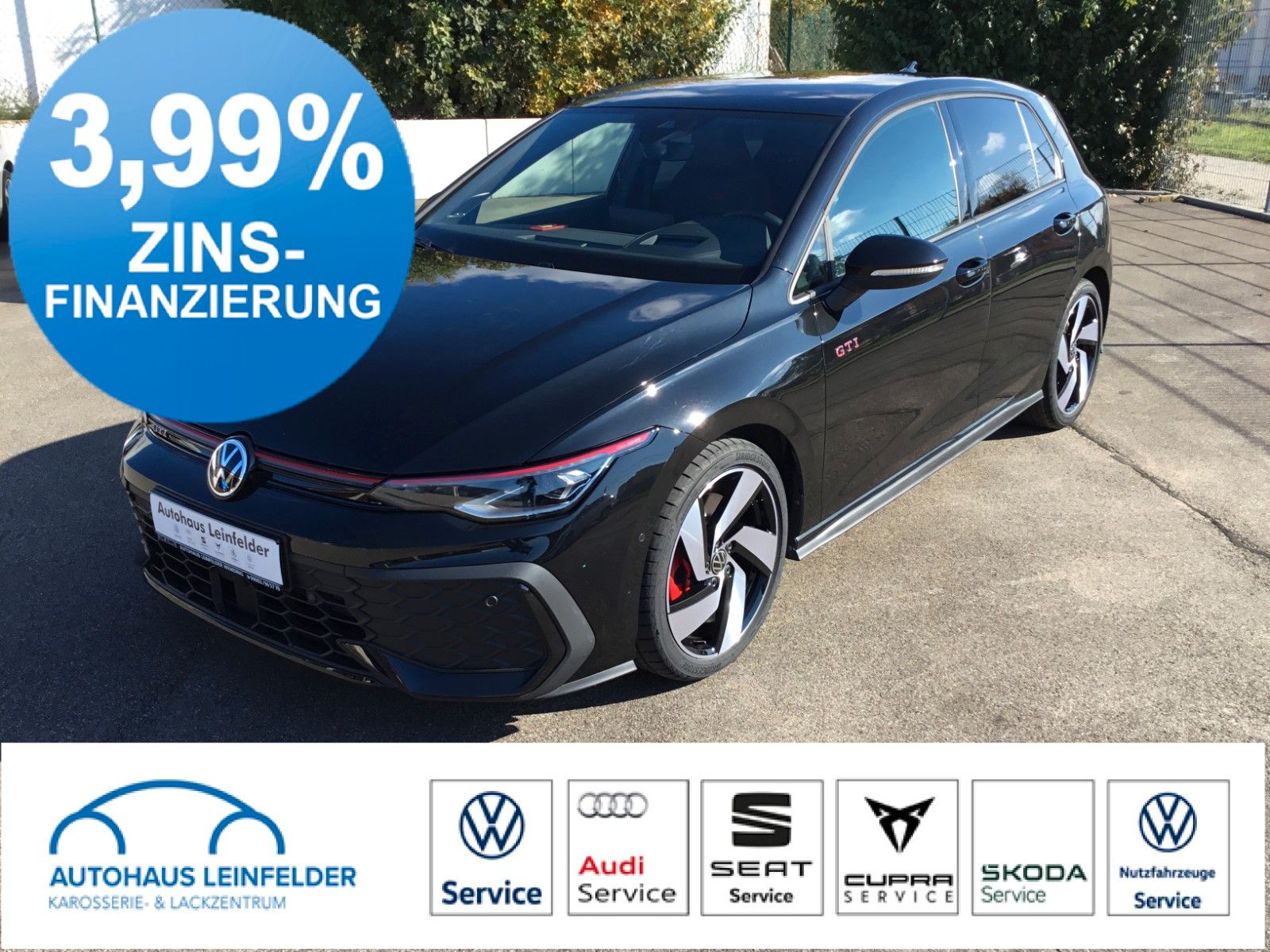 Fahrzeugabbildung Volkswagen Golf GTI+MatrixLED+18"+AHK+Pano+H&K+ACC