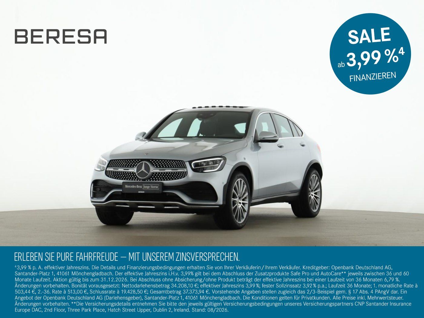 Mercedes-Benz GLC 400 d 4M Coupé AMG Airmatic AHK SHD HUD 360 foto 1