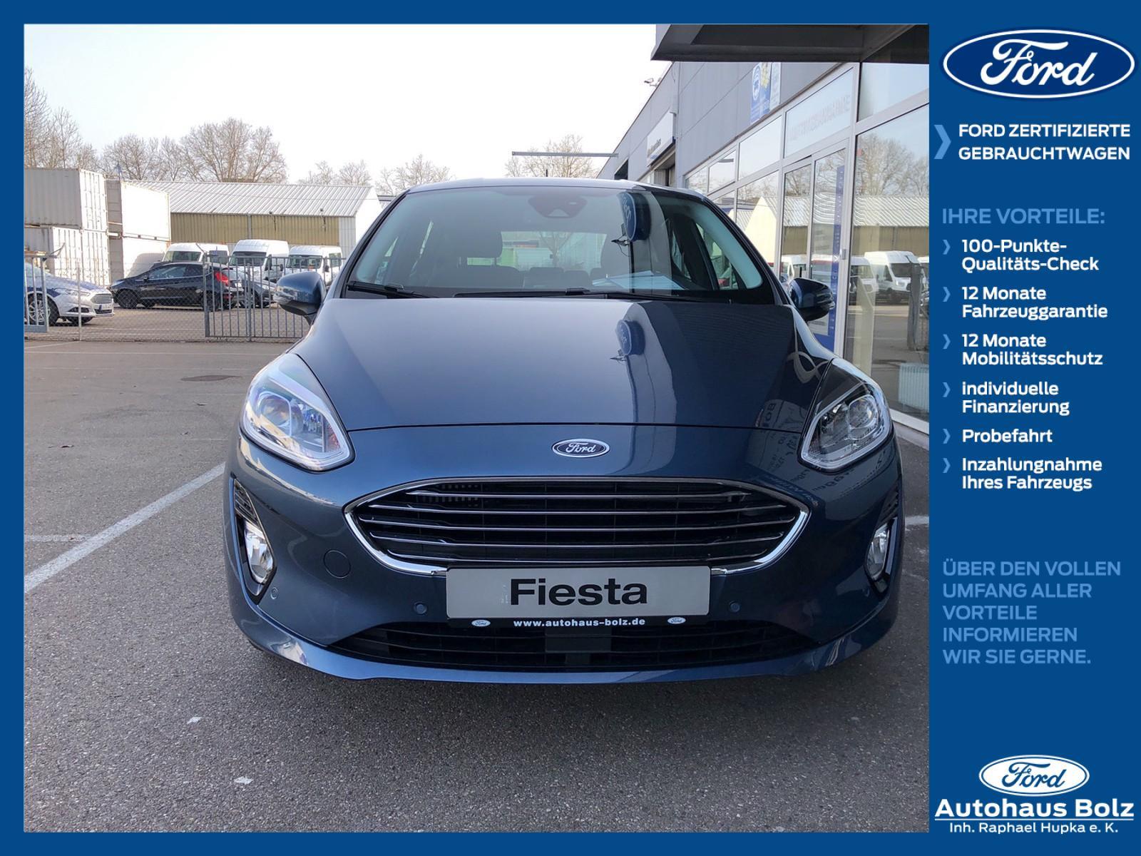 Ford Fiesta Titanium X Automatik-Winter Paket-Fahrer-