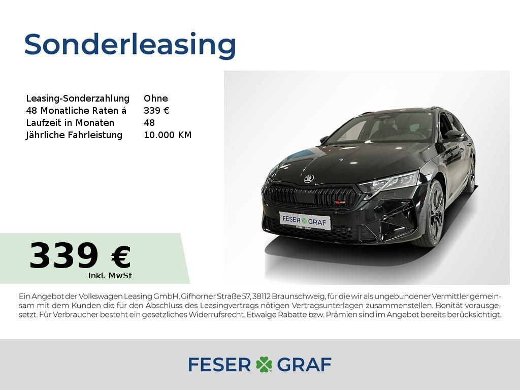 Skoda Octavia Combi RS 2,0 TSI DSG - AHK,NAVI,MATRIX
