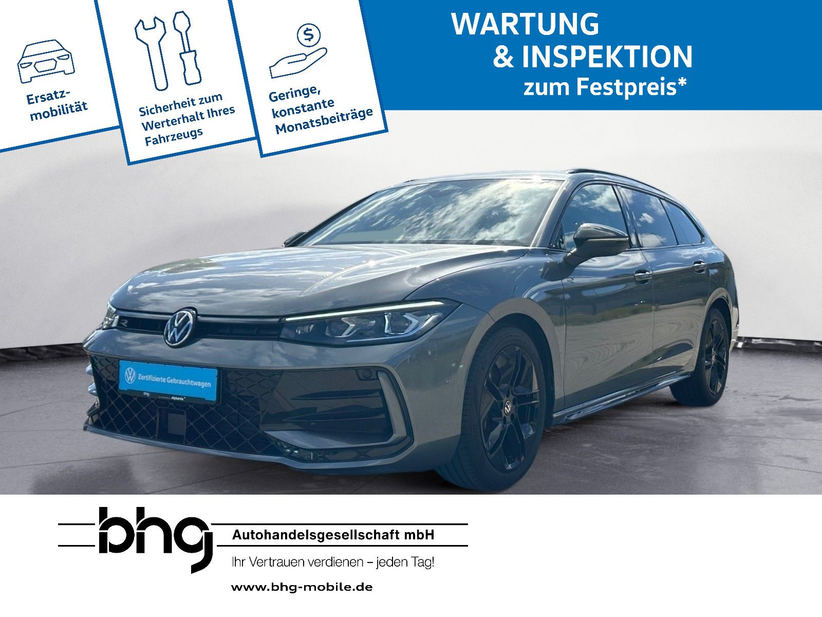 Volkswagen Passat Variant 2.0 TDI DSG R-Line AHK Navi HUD imagem 2