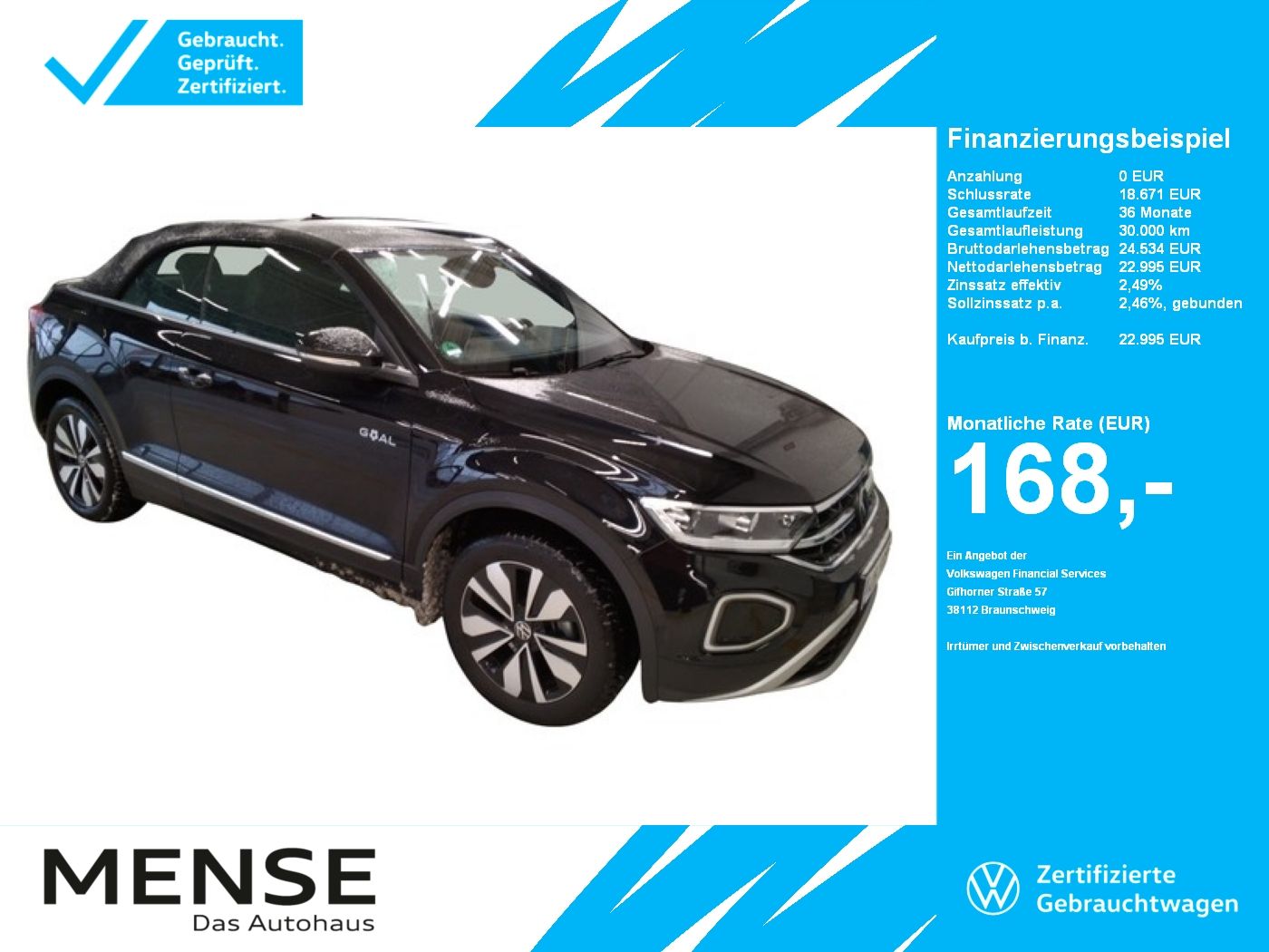 Volkswagen T-Roc Cabriolet 1.0 TSI Style Goal CarPlay ACC