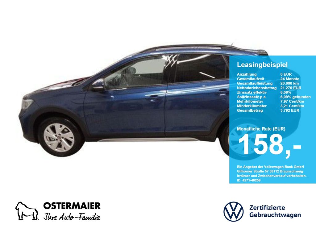 Volkswagen Taigo LIFE 1.0TSI 95PS 5J-G.KAMERA.NAVI+VC.LED.A