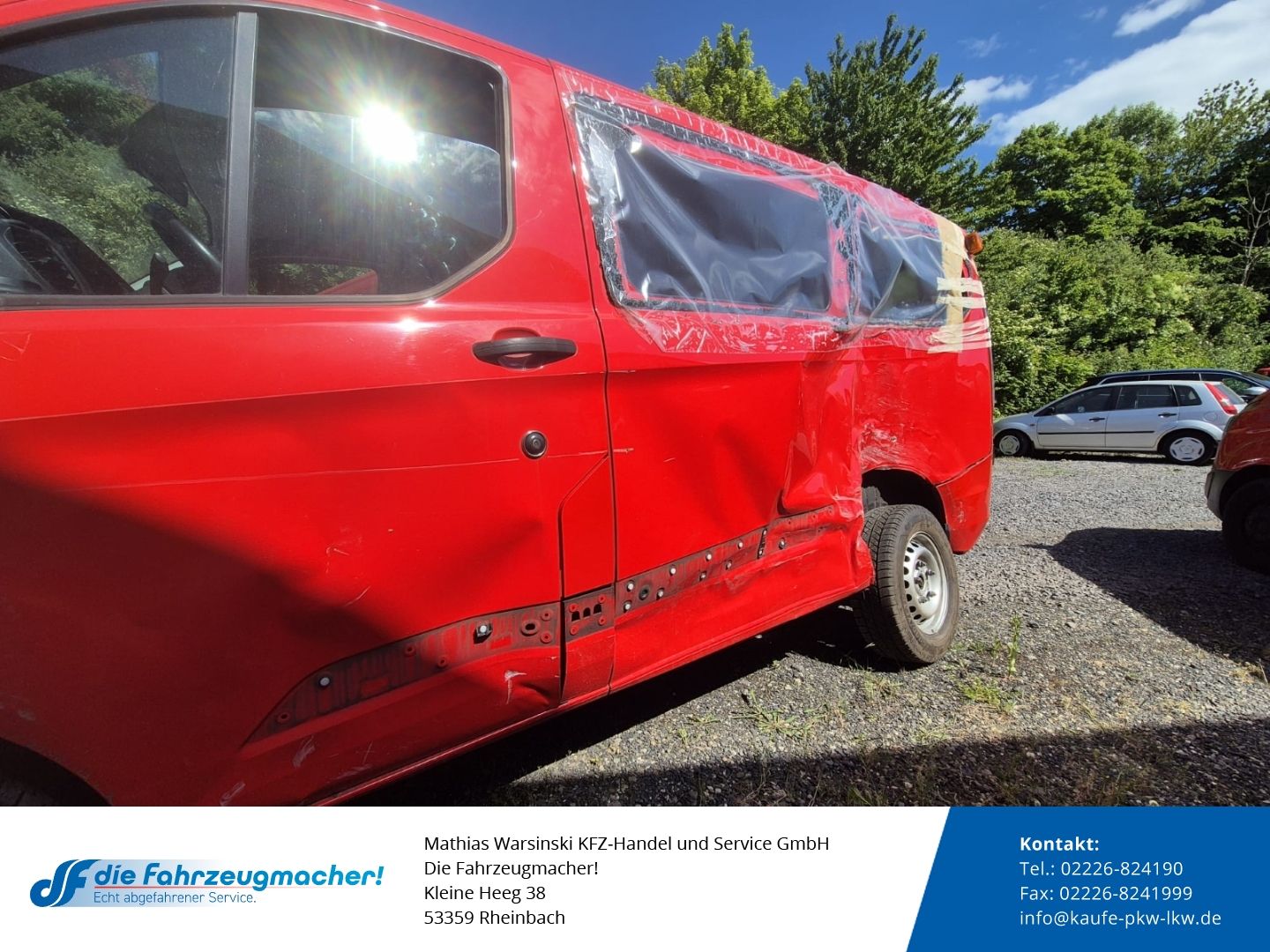 Fahrzeugabbildung Ford Transit Custom Kombi 320 L1 *UNFALLWAGEN *3201