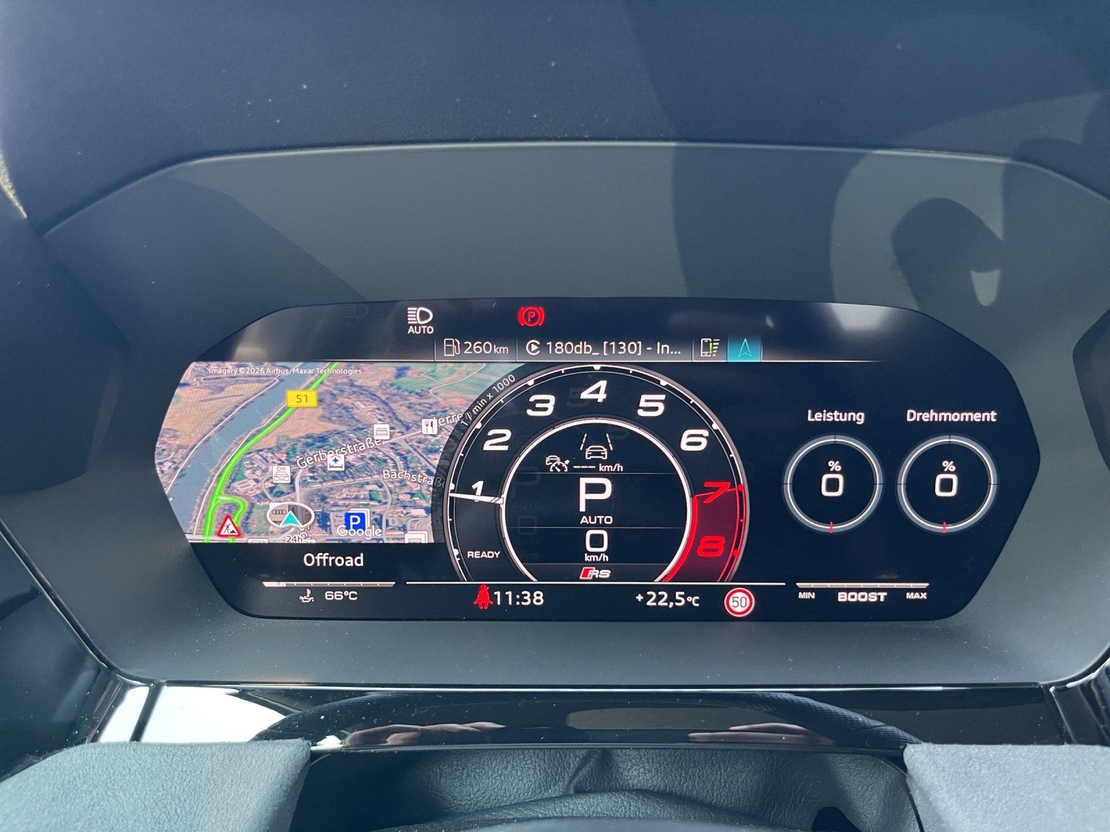 Fahrzeugabbildung Audi RS 3 Limousine 2.5 quattro Vmax 280, RS-Sportabg
