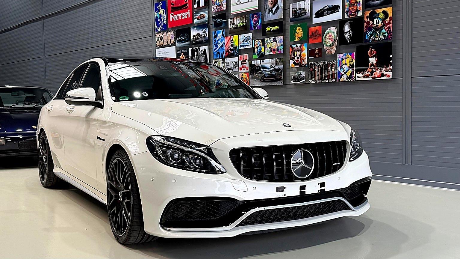 Mercedes-Benz C 63S AMG NO OPF / Panoramdach / LED / Ambiente