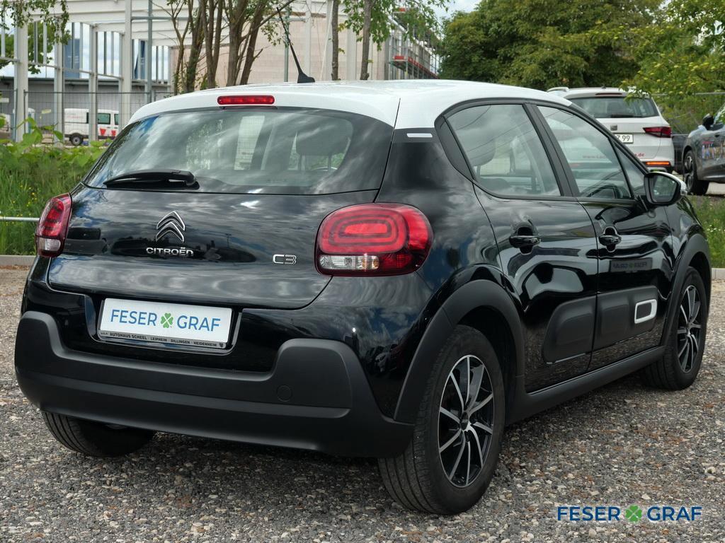 Citroën C3 PureTech 1.2 FEEL-PACK KLIMA 8-fach-bereift