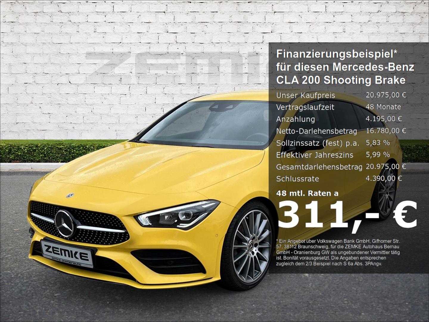 Mercedes-Benz CLA 200 Shooting Brake AMG Line Sportpaket AHK-k
