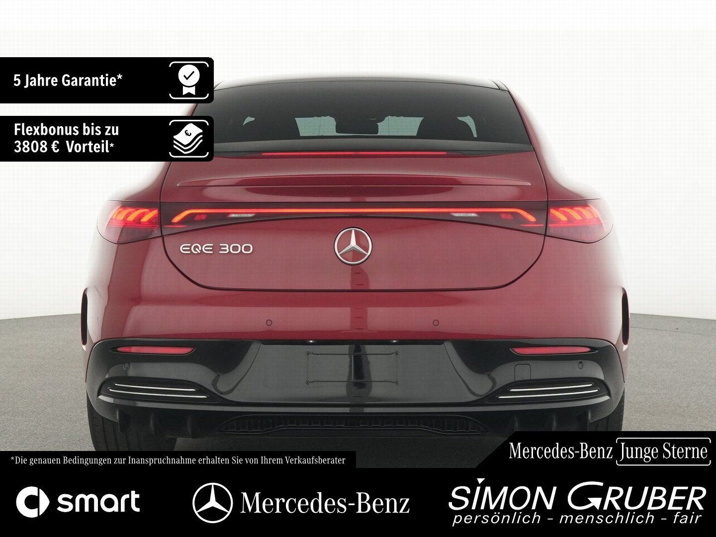Fahrzeugabbildung Mercedes-Benz EQE 300 AMG Pano Ambi Memory LED Keyless Kamera