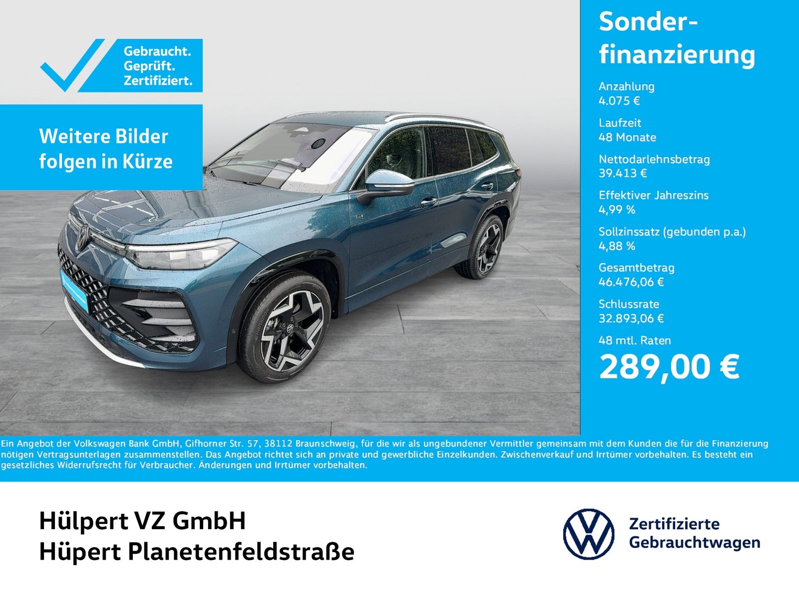 Volkswagen Tayron 2.0 R-LINE 4X4 7SITZE STANDHZ 360CAM LM19 foto 1