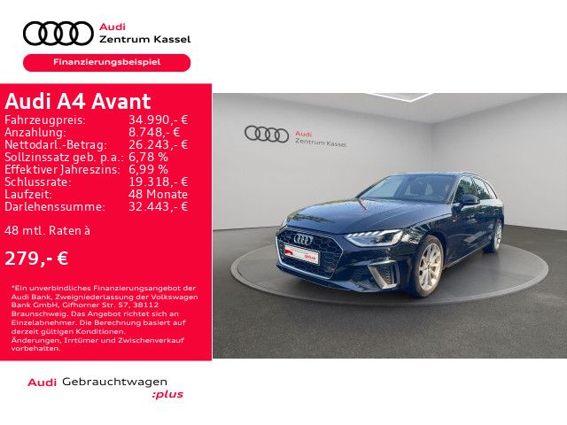 Audi A4 Avant 45 TFSI qu S line Matrix Navi AHK Leder