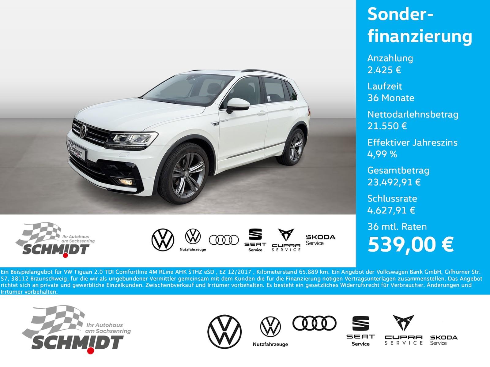Volkswagen Tiguan 2.0 TDI Comfortline 4M RLine AHK STHZ eSD
