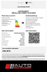 Peugeot 308 Allurec Hybrid 145 e-DSC6 Navi, 360°, Sitzhz - Peugeot Neuwagen in Hannover