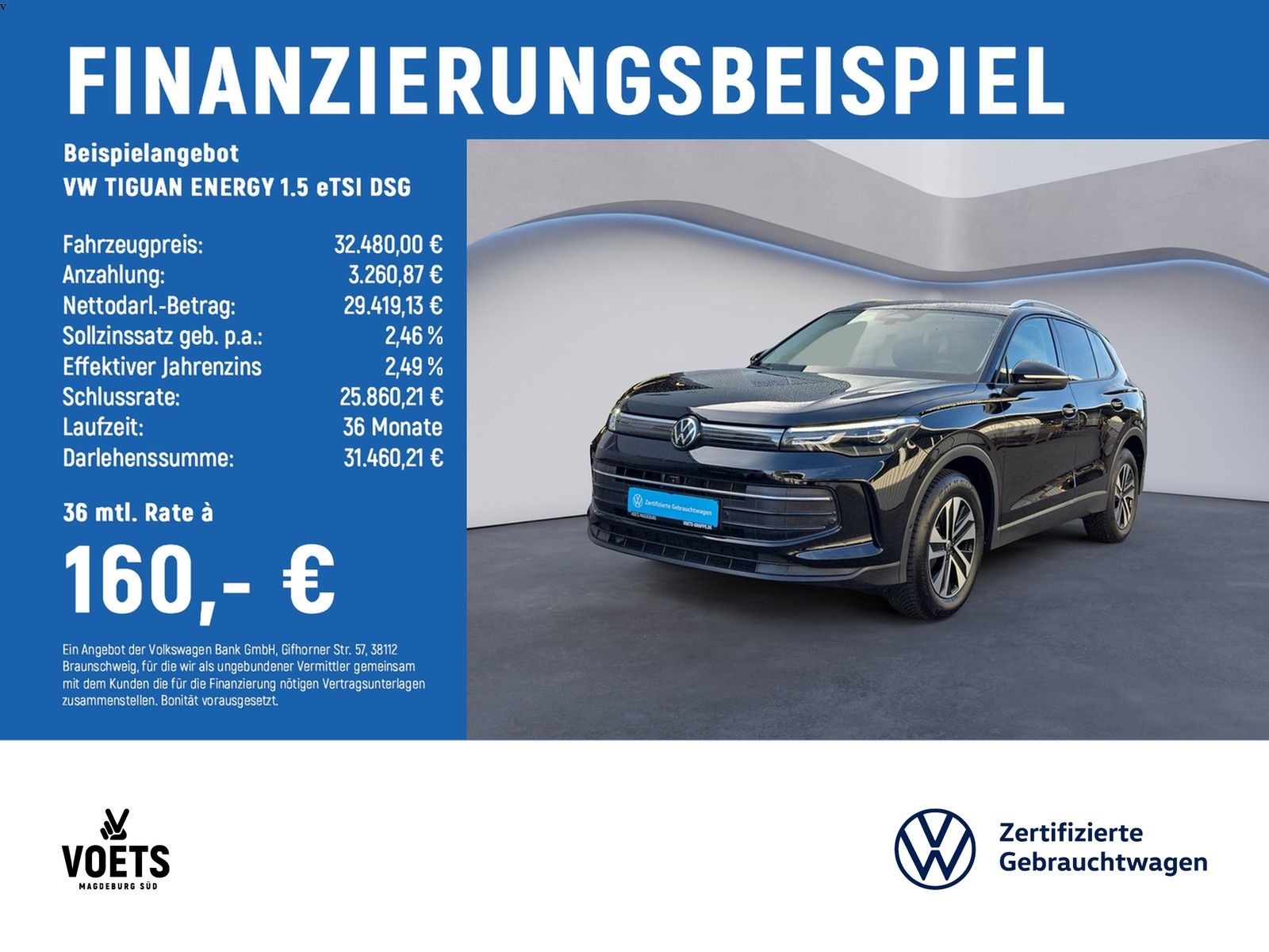 Volkswagen TIGUAN ENERGY 1.5 eTSI DSG LED NAVI AHK AREA EO foto 1