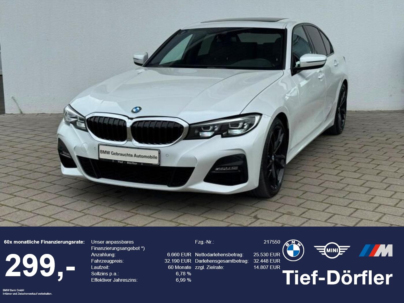 BMW 320d Limo M Sport LED/HiFi/Glasdach/PDC/Privacy