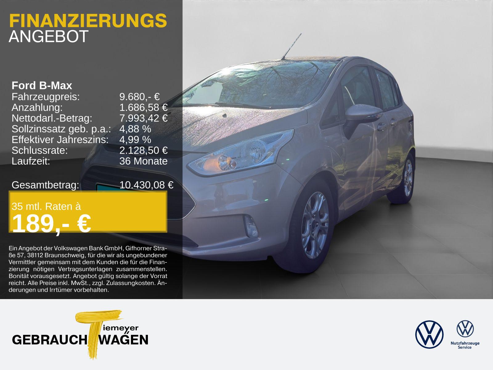 Ford B-MAX 1.0 EcoBoost SYNC EDITION AHK LM16 GJR