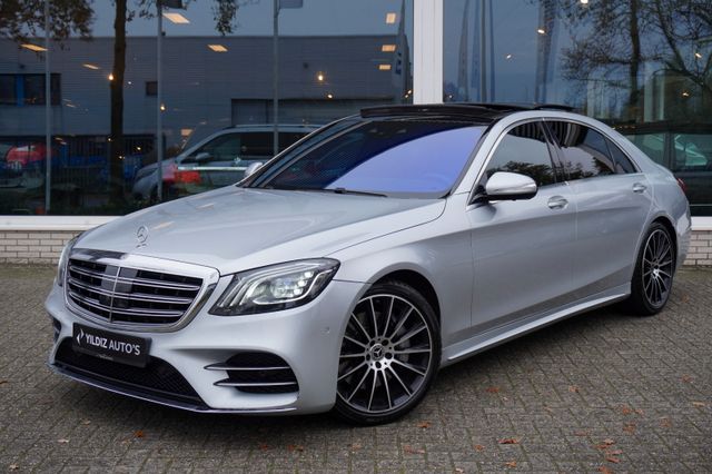 Mercedes-Benz S 400d 4Matic LANG*AMG-PAKET*PANO*DISTR*1-HAND*