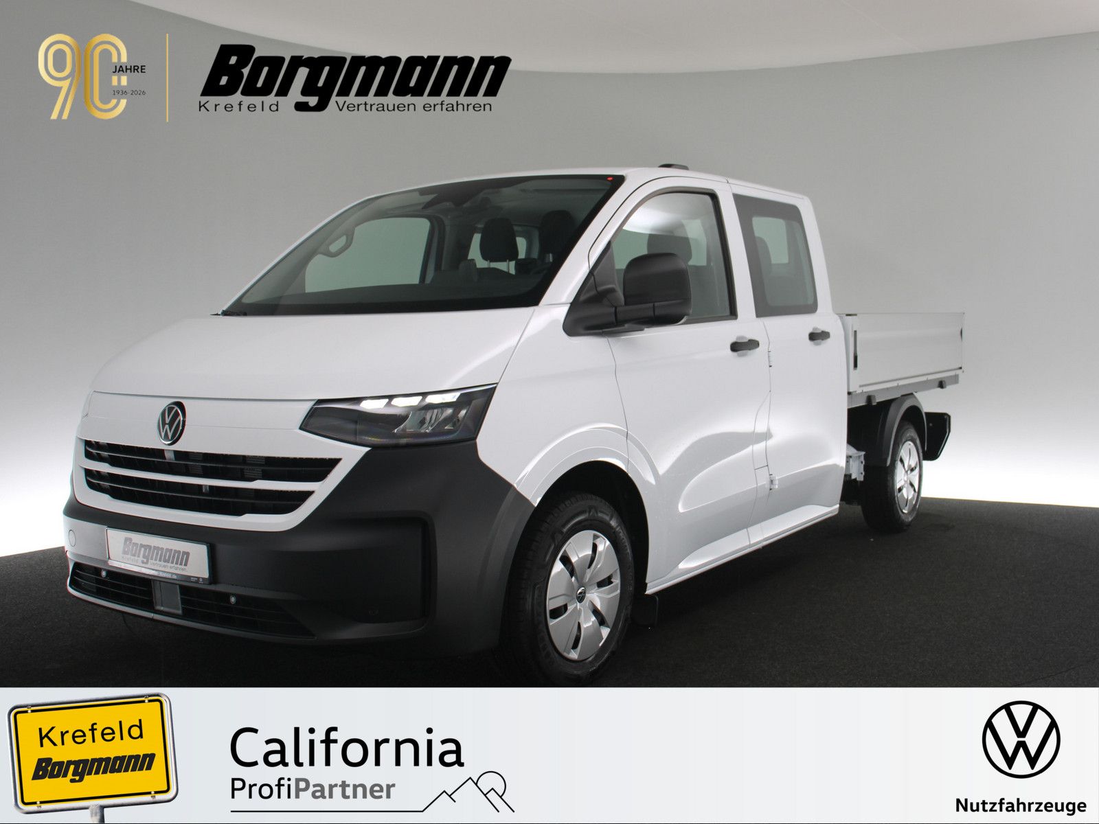 Volkswagen T7 Transporter 2.0 TDI Pritsche Doka LR LED PDC