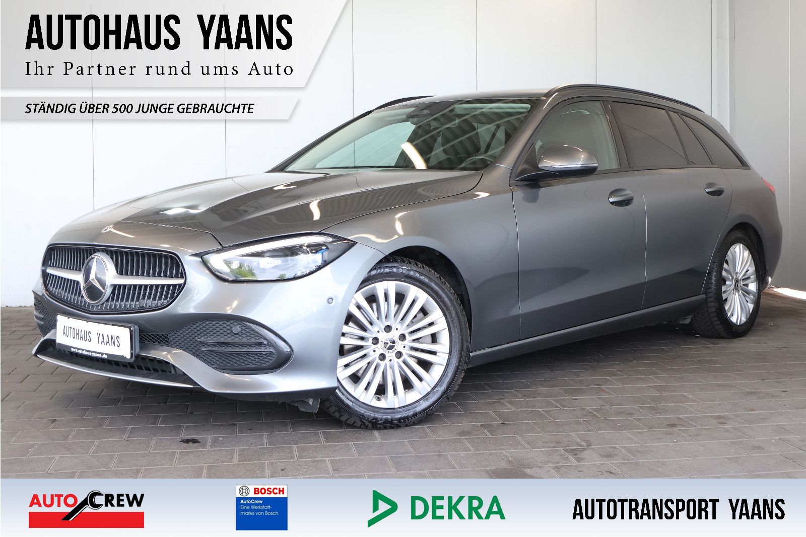 Mercedes-Benz C 200 T d DIGITAL LIGHT+WIDE+MBUX+KAM+17"