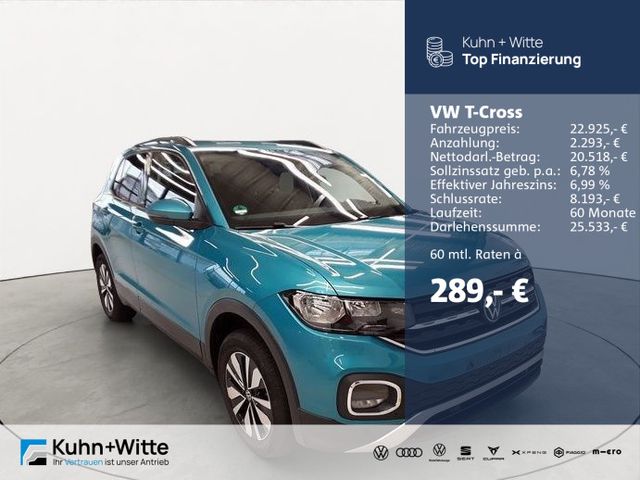 Volkswagen T-Cross 1.0 TSI Life *ACC*PDC*Navi*AppleCar*