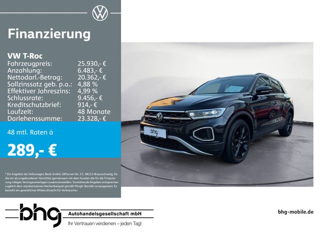 Volkswagen T-Roc Style 2.0 l TDI SCR, Designpaket `Black St