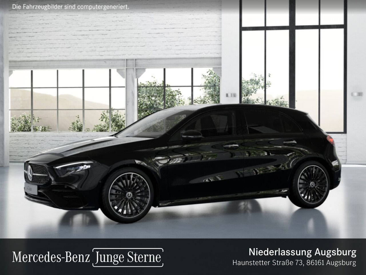 Mercedes-Benz A 250 e AMG Adv.+ Night/19"/Thermotr/AC11kW/Soun imagem 3