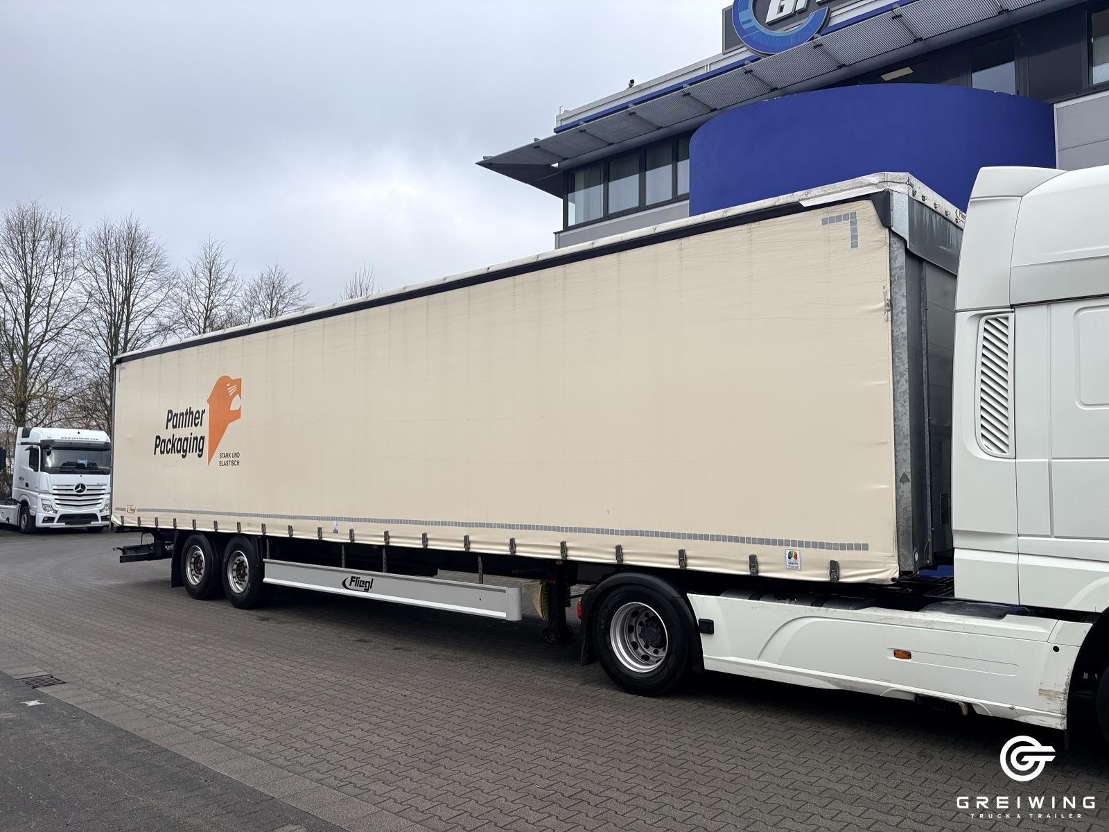 Fliegl SZS 290 Twin 180 Hubdach / lifting roof