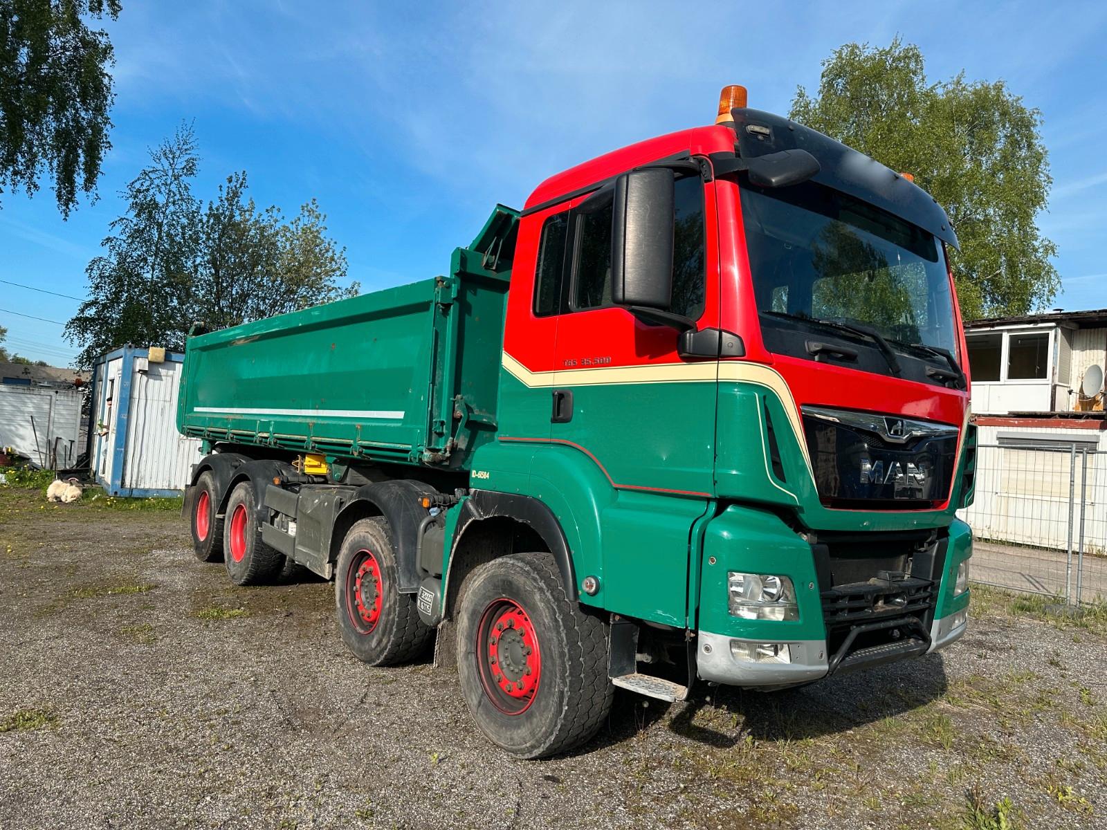 MAN 35.500 Full Steel 8x4 Bordmatik kein 420 460 480