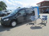 Volkswagen Caddy Tramper 1,6TDI/ Vorzelt/Klimaautomatik - schwarz Wohnmobil oder -wagen