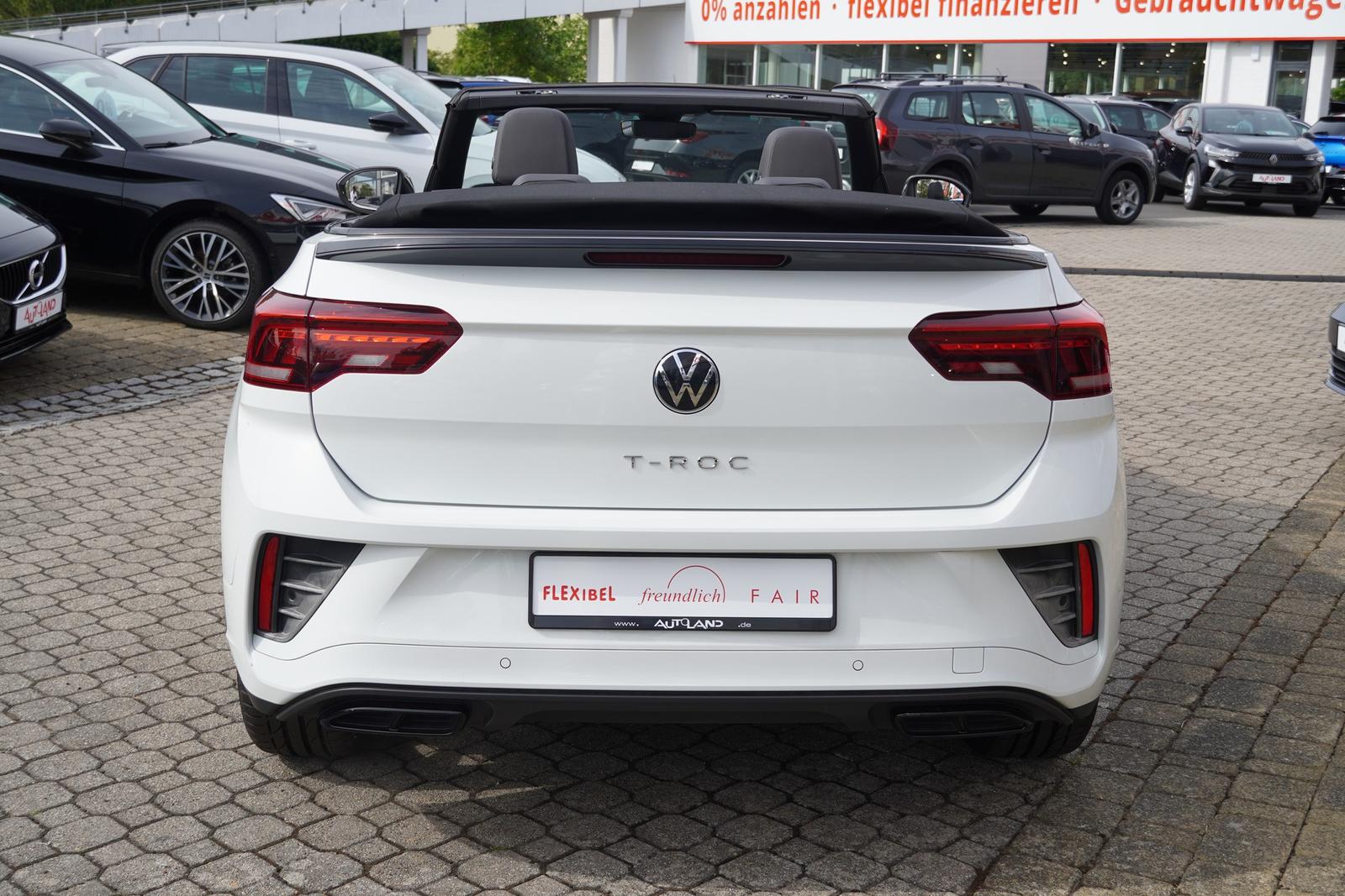 Volkswagen T-Roc Cabriolet 1.5 16V TSI R-Line LED Navi ACC, миниатюра 8