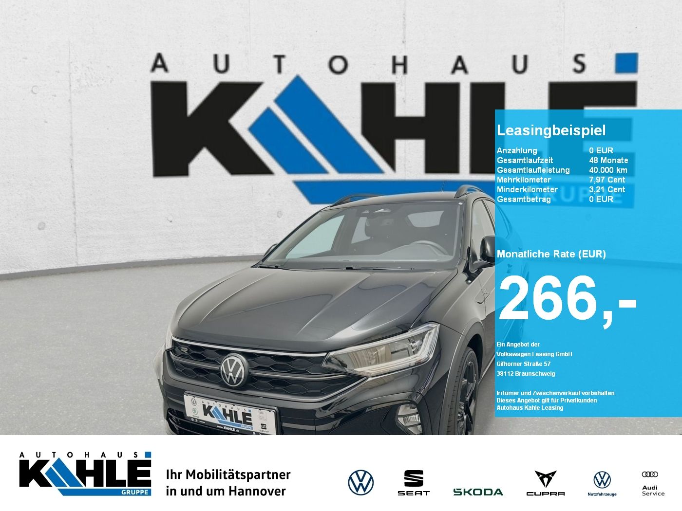 Volkswagen Taigo R-Line 1.5 l TSI OPF DSG CarPlay Black ACC