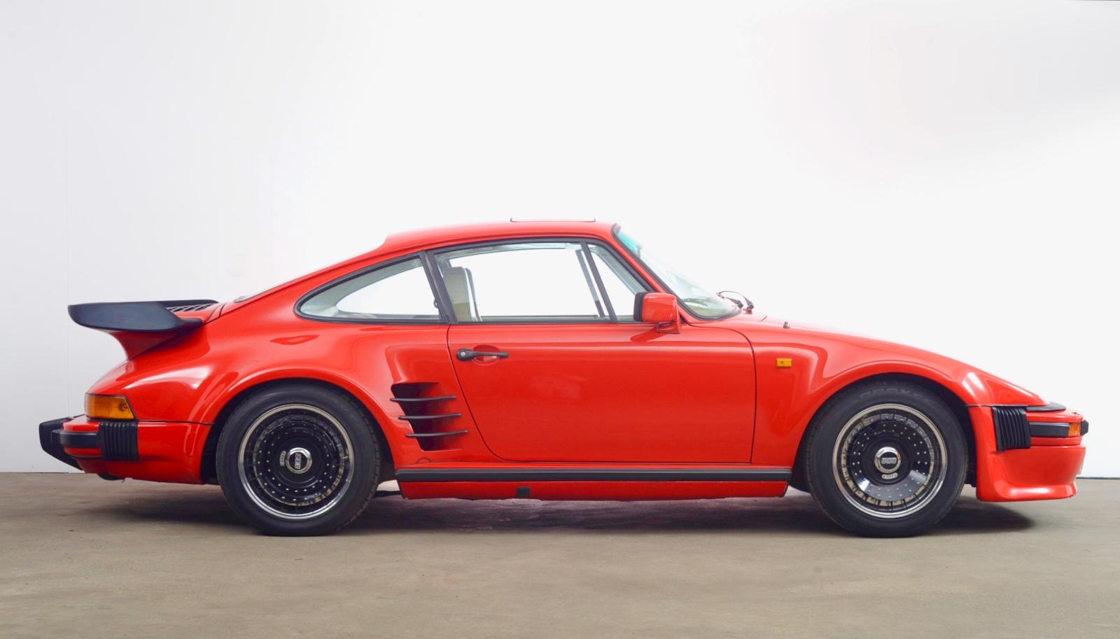 Porsche 930 turbo Werksflachbau