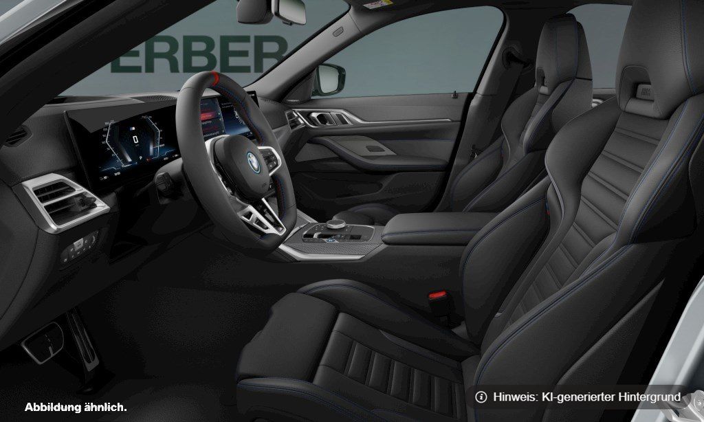 BMW i4 M50 M Technik AHK 19 Zoll Memory Frozen foto 4
