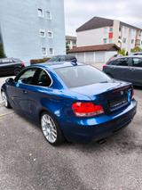 BMW 123d Coupé M-Paket Motorsport LeMans Blau 18zoll - BMW 123 mit Schiebedach